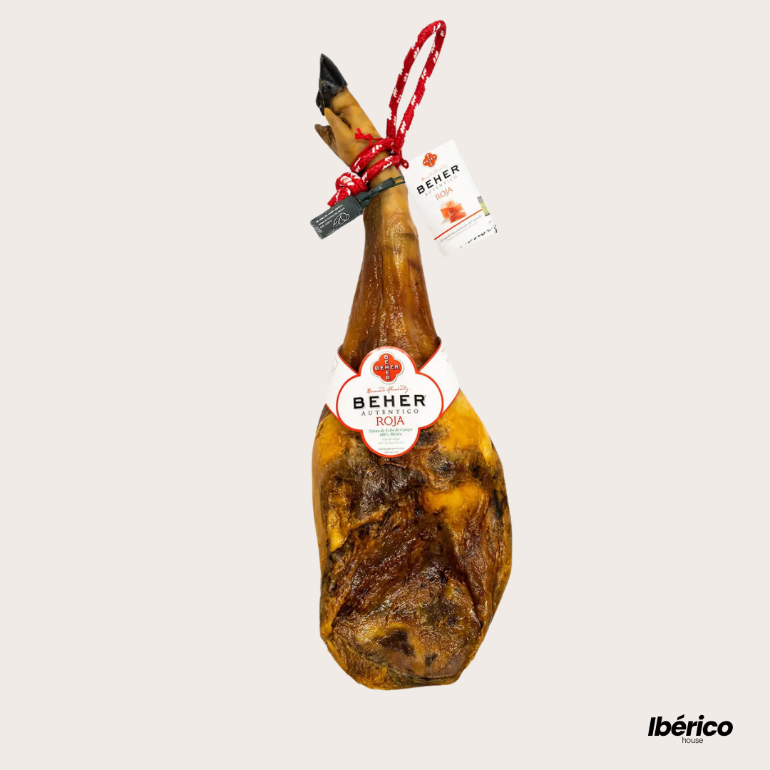 Paleta Ibérica 100% Cebo de Campo "ROJA" | Beher