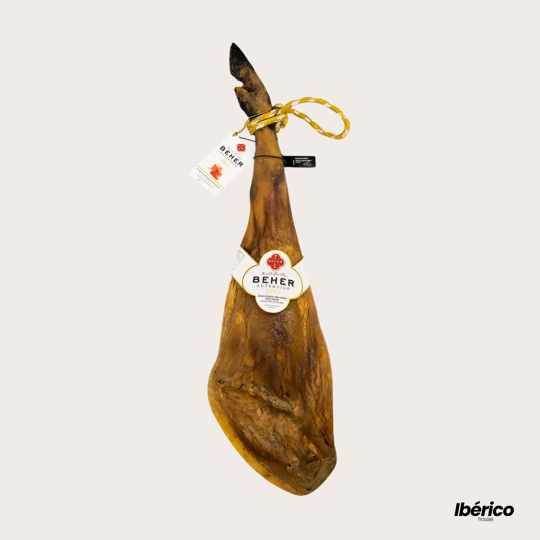 Jamón Ibérico 100% Bellota ORO "Pata Negra" | Beher